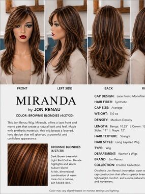 Miranda in Brownie Blondies by Jon Renau